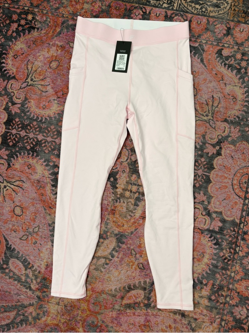 Fabletics Light Pink High-Rise Leggings